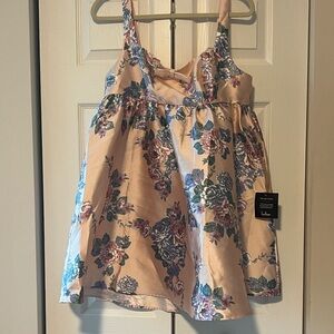 NEW Lulu's Floral Women Dress in Pink and Blue